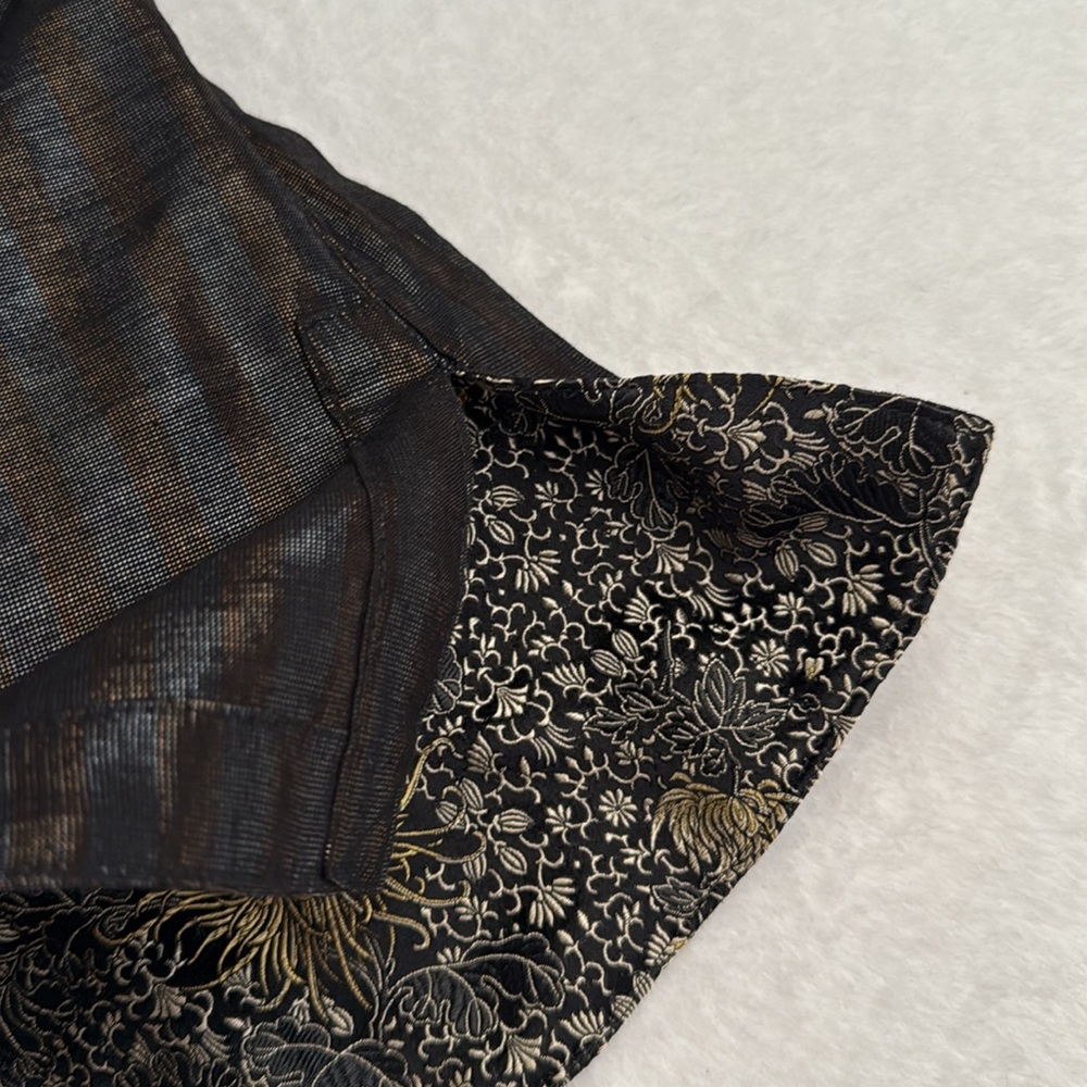 {NWT} Nadya | Reversible Mixed Media Tibet Tibetan Vest Top Handmade in Bali XS - Picture 13 of 16